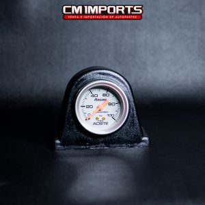 Reloj presión de aceite 52mm Orlan Rober Plateado