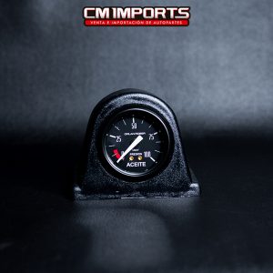 Reloj presión de aceite 52mm Orlan Rober Negro