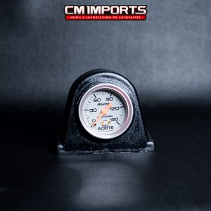 Reloj presión de aceite 52mm Orlan Rober 150 PSI Plateado