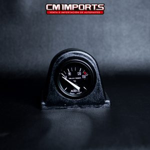 Reloj temperatura de aceite negro eléctrico 52mm