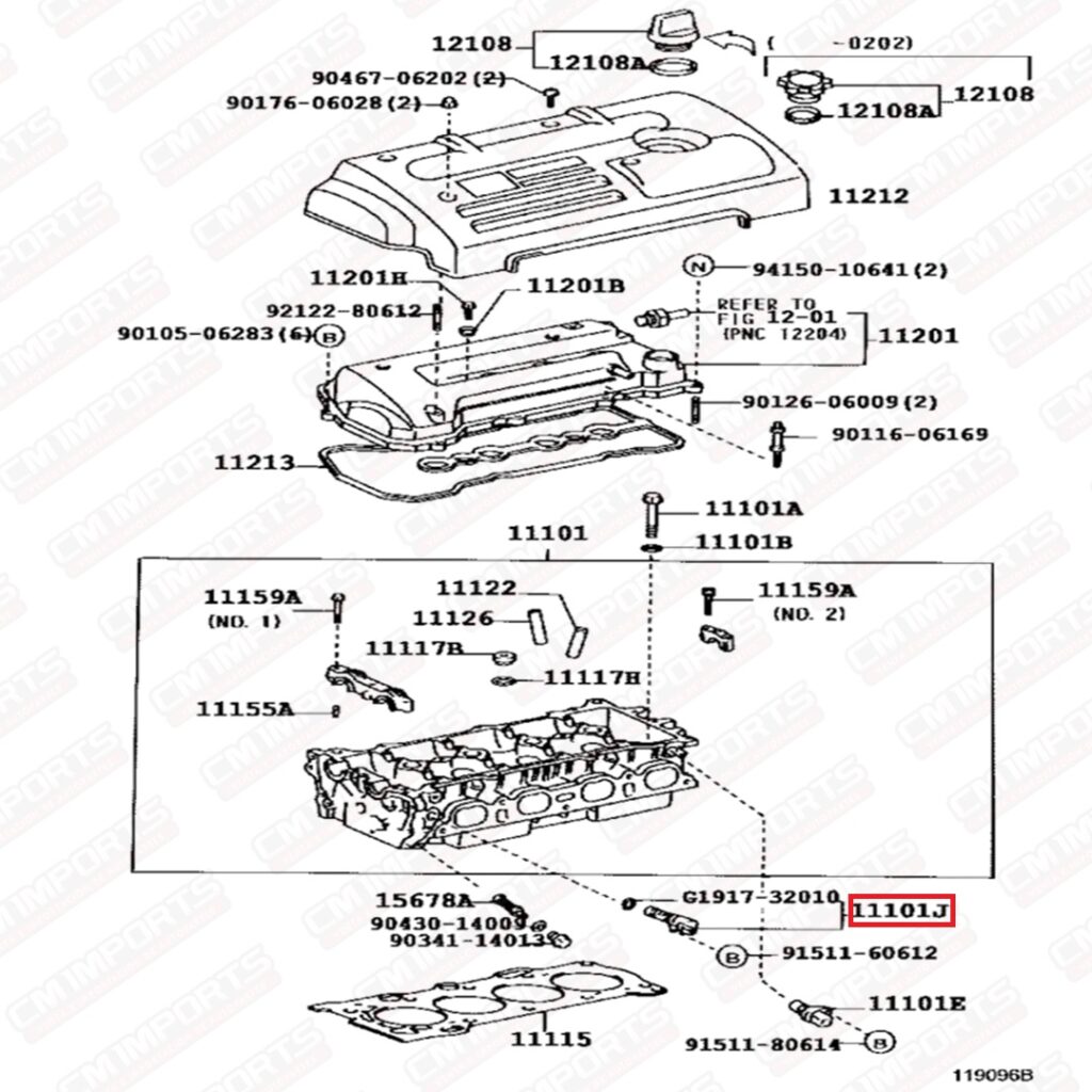 Valvula VVTI 1ZZFE - CM Imports