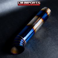 Cola escape tipo titanio 3"